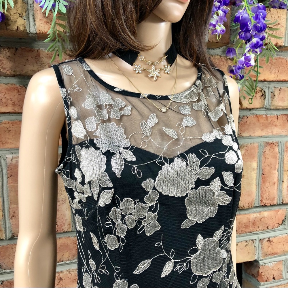 Candalite Black/Gold Special Event Dress